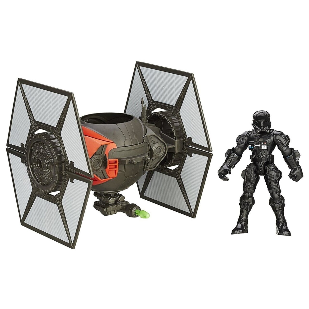 Star Wars Villian Tie Fighter Basic V Pilot Hero Mashers Figure Set Hasbro